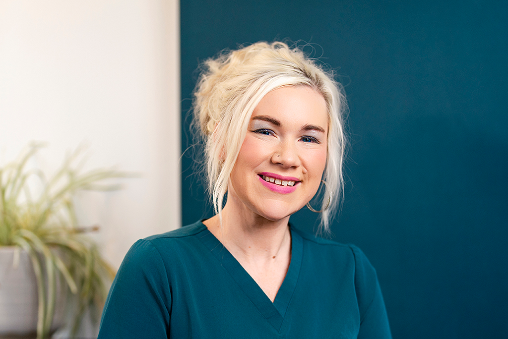 Headshot of Stephanie Lawton, CEO of Badger State Hydrate